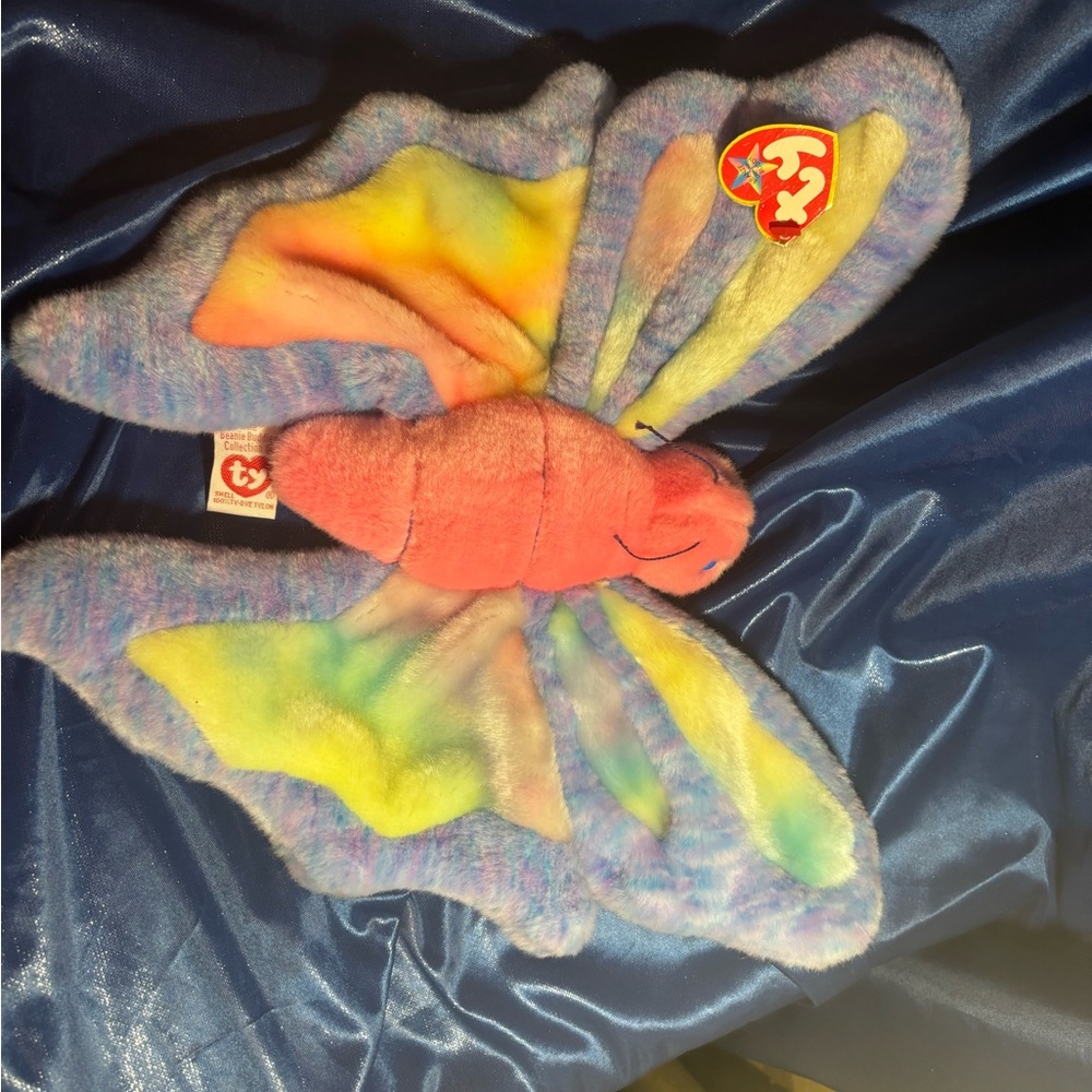 TY Beanie Buddies 1999 Flitter the Butterfly